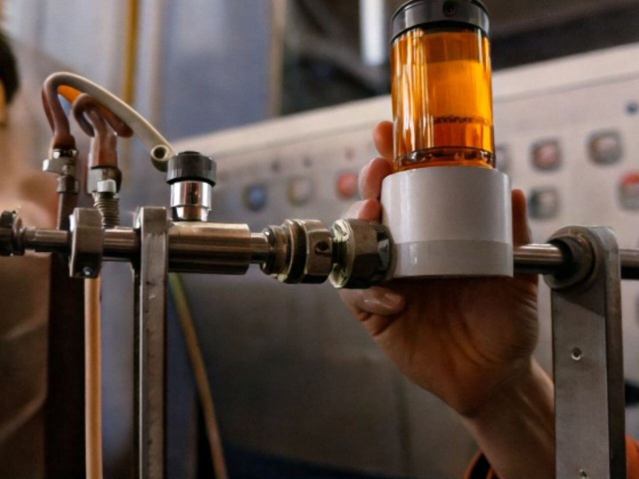 Contaminazione olio idraulico