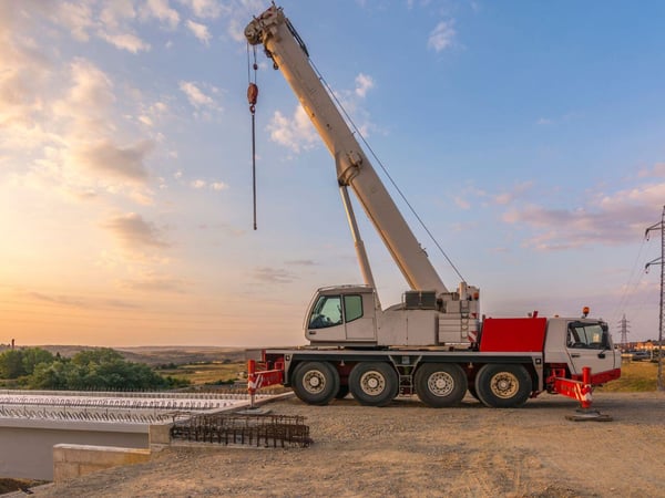 Hydraulic components for construction and earth-moving machines