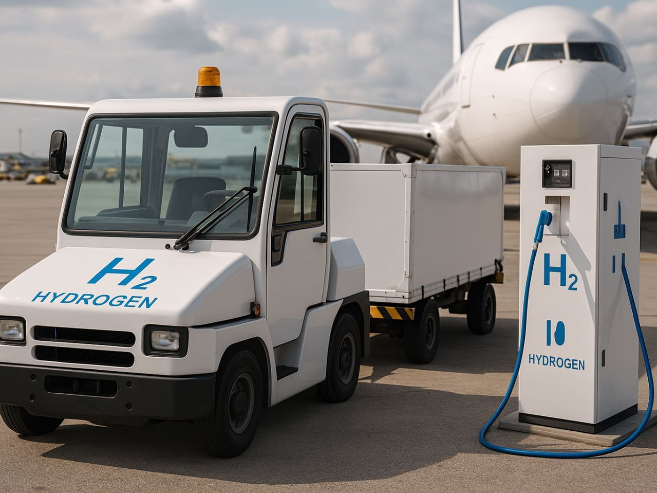 Hydrogen in airports: the future of airport logistics