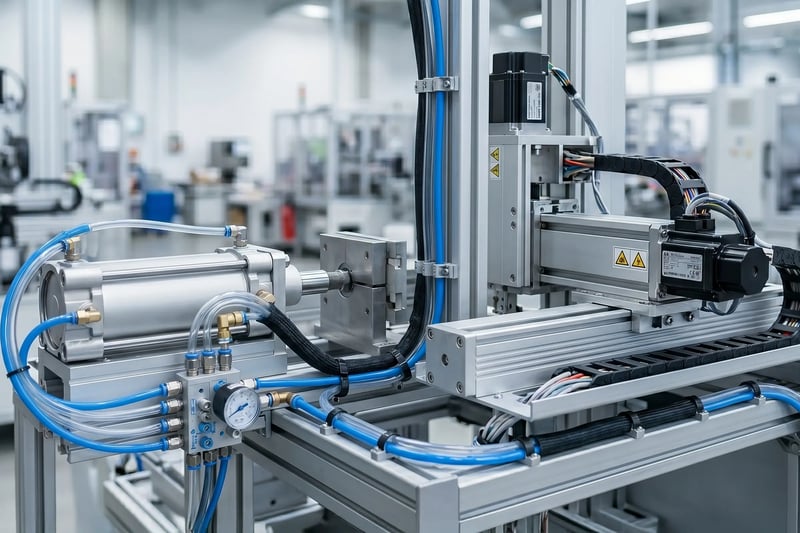Electric axes vs pneumatic cylinders: selection guide for OEM builders