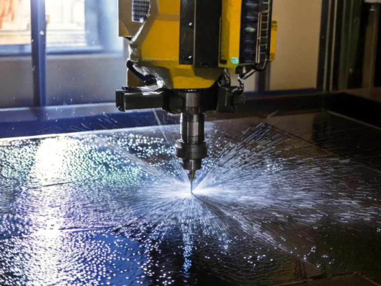 Revamping water jet cutter with ksph servo pump